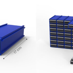 GAVETERO MODULAR CERRADO GC02