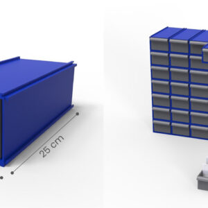 GAVETERO MODULAR CERRADO GC04
