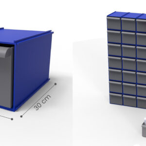 GAVETERO MODULAR CERRADO GC05